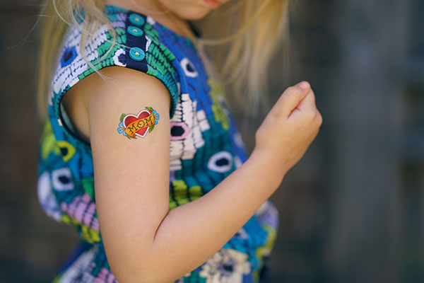 Little Girl Mom Tattoo