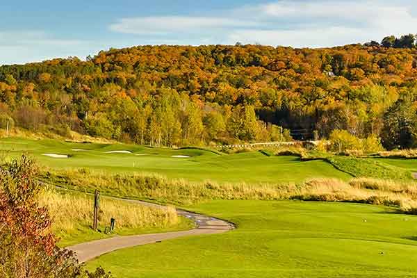 ToDoOntario, Deerhurst Resort, golf course in Fall