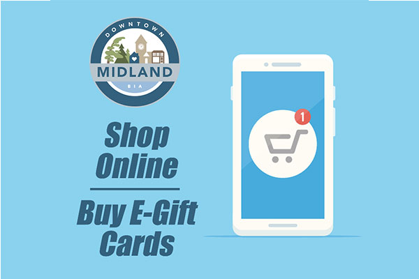 ToDoOntario, Downtown Midland Shop Online, Pick ups and e-cards
