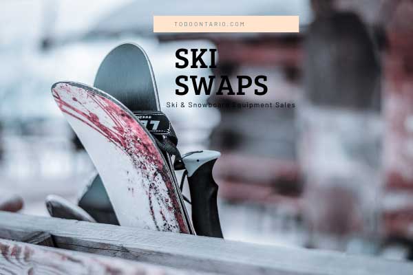 ToDoOntario, Ski Swaps, Ski and Snowboard Equipment Sales