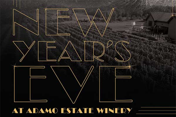 ToDoOntario - Adamo Estate Winery, New Year's Eve