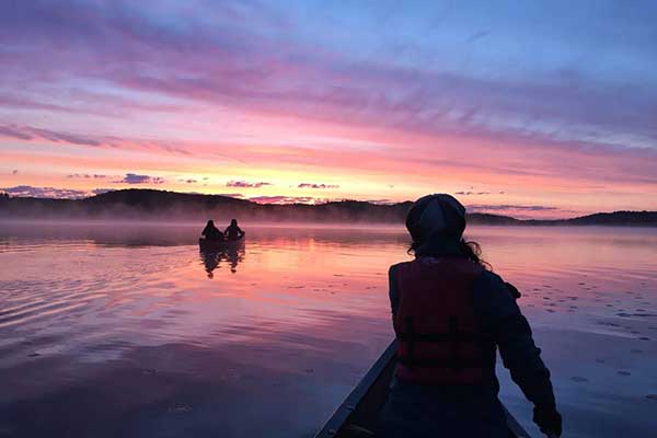ToDoOntario - Algonquin Park Voyageur Quest sunrise/sunset canoe