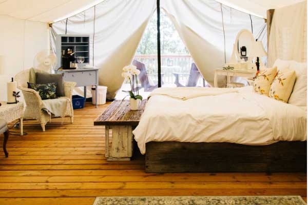 ToDoOntario - Camp Divine Retreat glamping tent