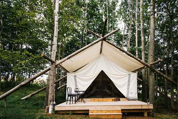 ToDoOntario - Camp Divine Retreat - glamping tent