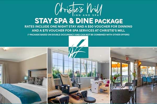 ToDoOntario - Christie's Mill Inn & Spa, Spa, Stay & Dine package