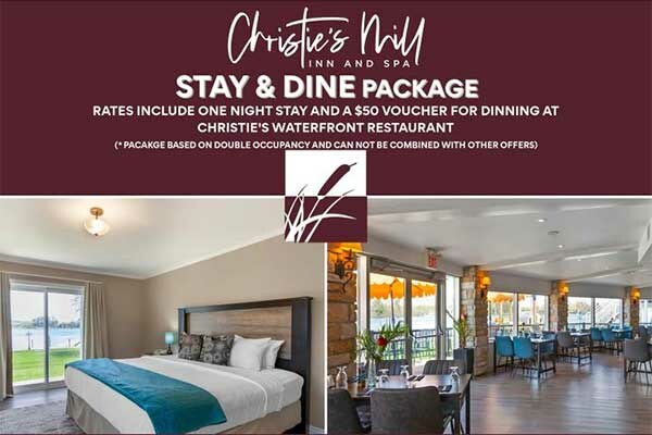 ToDoOntario - Christie's Mill Inn & Spa, Dine and Stay Package