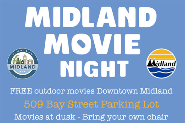 ToDoOntario, Downtown Midland Outdoor Movie Night