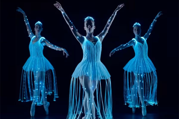 ToDoOntario - We Call It Ballet, glow in the dark ballerines