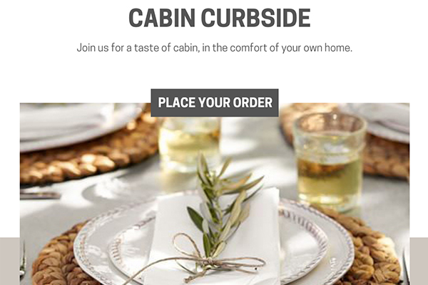 ToDoOntario - Cabin Curbside Takeout
