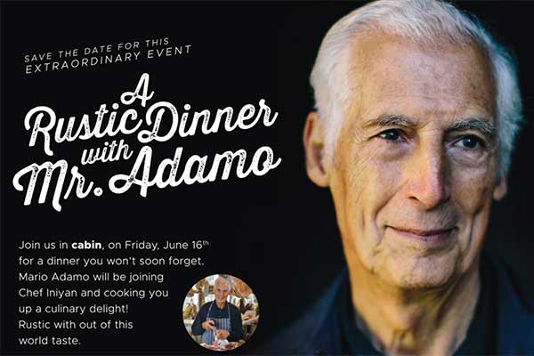 ToDoOntario - Hockley Valley Resort, Rustic Dinner with Mr. Adamo