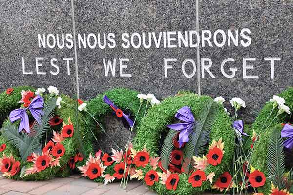 ToDoOntario - Remembrance Day, Lest We Forget