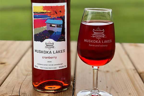 ToDoOntario - Muskoka Lakes Farm & Winery, cranberry wine