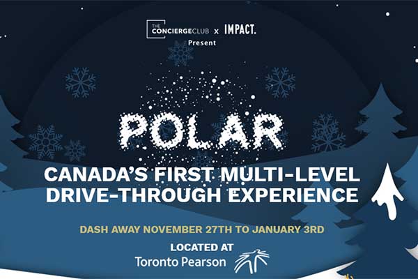 Polar Drive-Through Holiday Event Brings Big, Covid-Safe Cheer to Toronto!