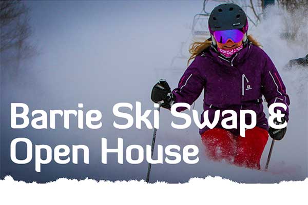 ToDoOntario - Barrie Ski Swap & Open House