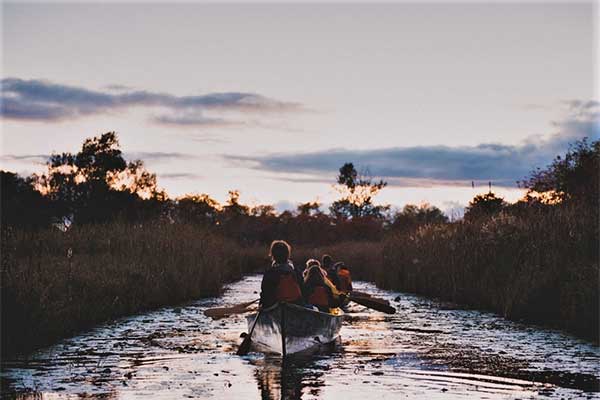 ToDoOntario - Wye Marsh, moonlight canoe paddle