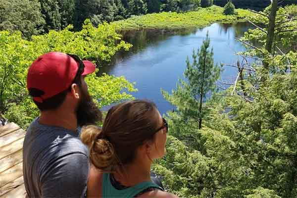 ToDoOntario, Yours Outdoors, Haliburton Forest Canopy Tour