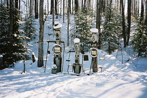 ToDoOntario - Yours Outdoors, Haliburton Sculpture Forest Tour, winter