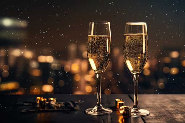 ToDoOntario - champagne glasses