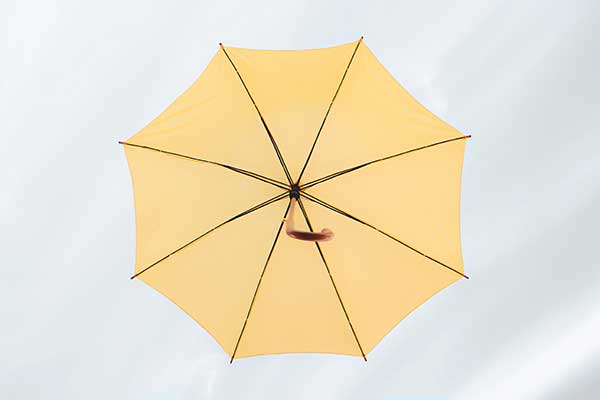 ToDoOntario - yellow umbrella
